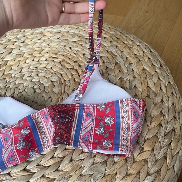 NEW Ditsy Flower Patchwork  Bikini Swimsuit set - M - Picture 6 of 10